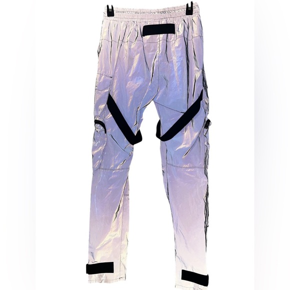Life Code 3M Pants with Straps ~ Silver (REFLECTIVE) - Picture 3 of 10
